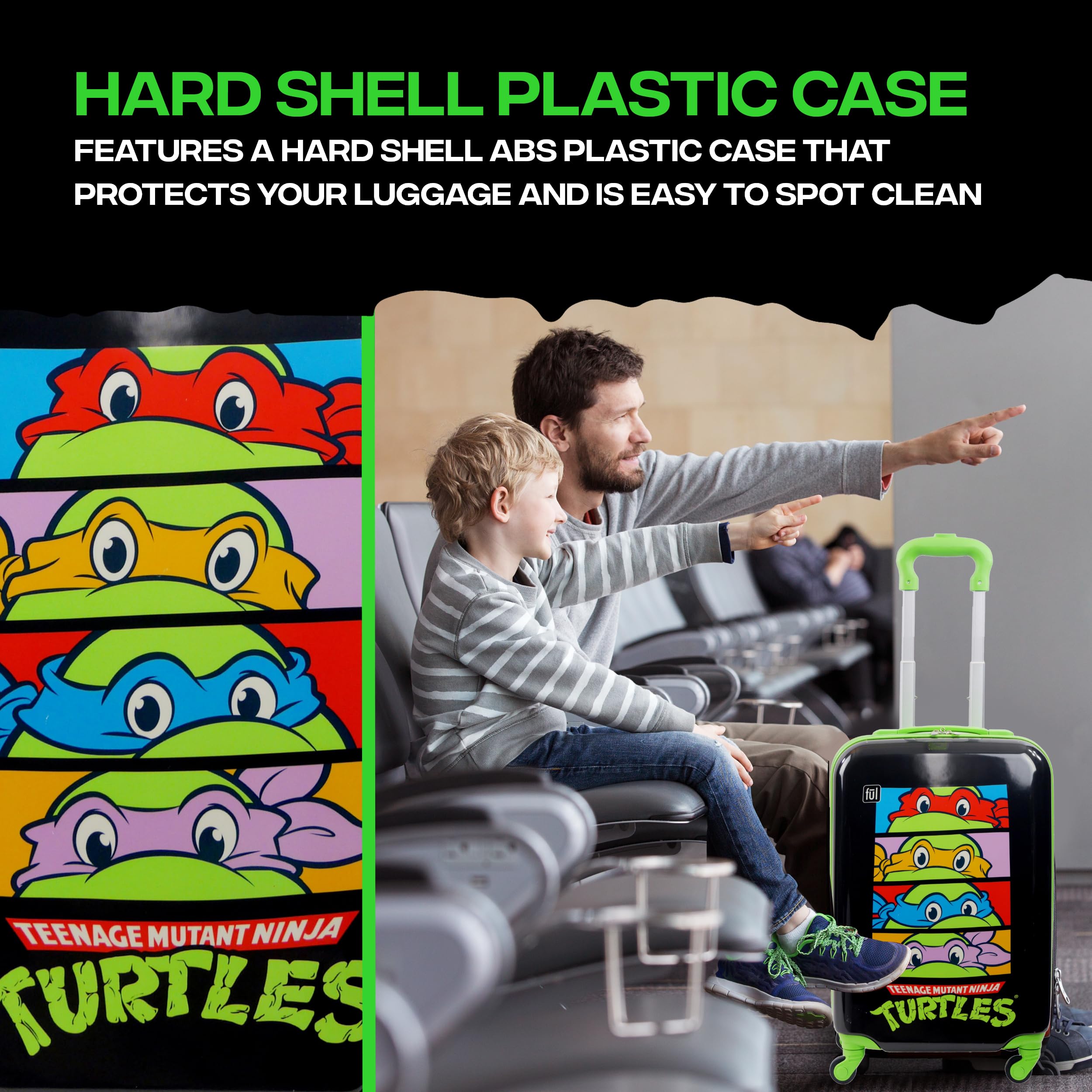 Amazon.com: ful Luggage: Teenage Mutant Ninja Turtles